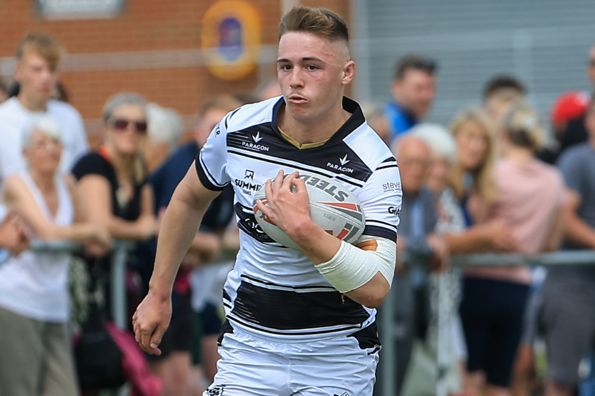 Young Hull FC winger Joe Ward.