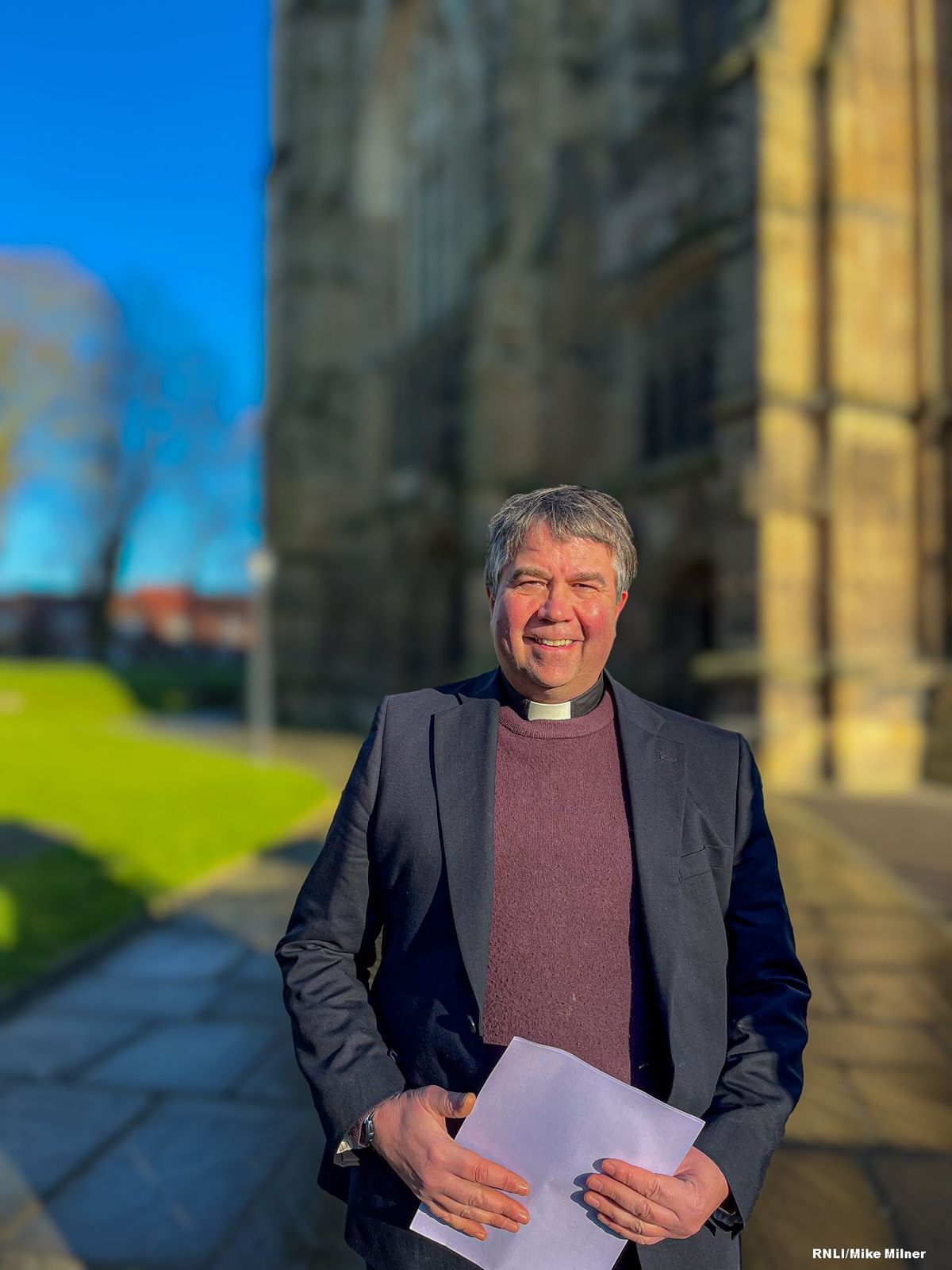 The Rev Neil Bowler, rector of Bridlington Priory