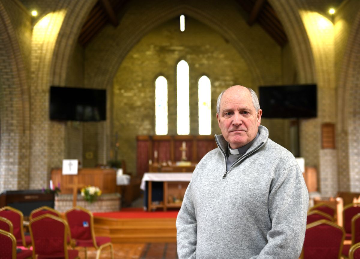 The Reverend Clive Hall of St Matthew's, Withernsea