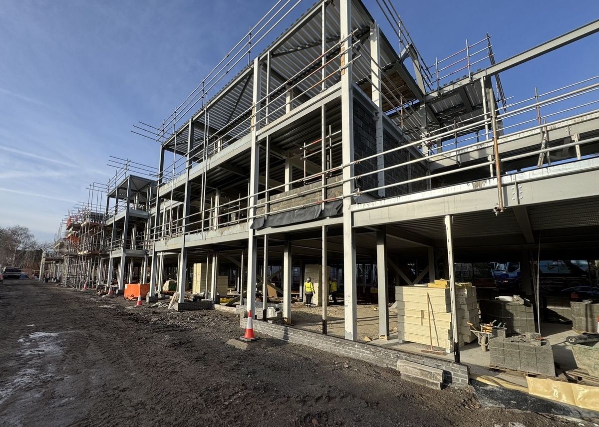 Deira Court at Driffield is being built by Hull-based Hobson & Porter