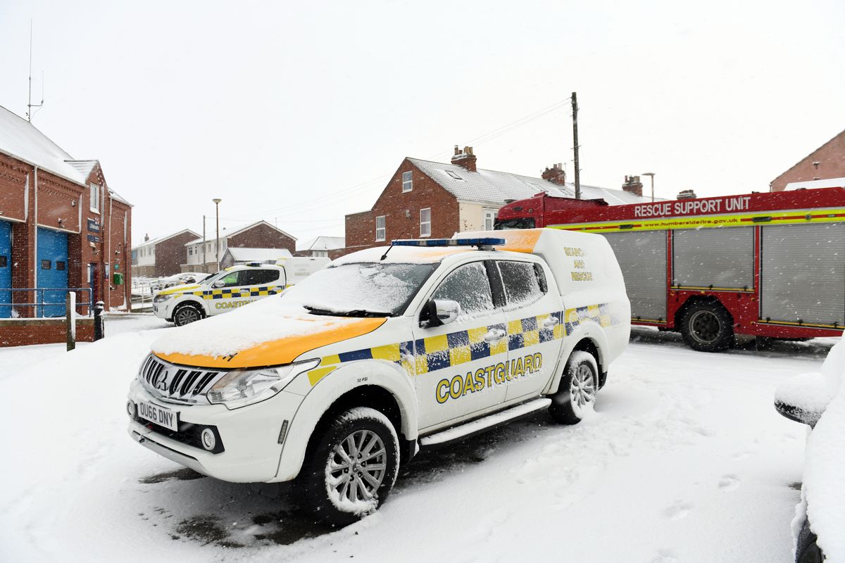 The incident at Withernsea prompted a multi-agency search and rescue response