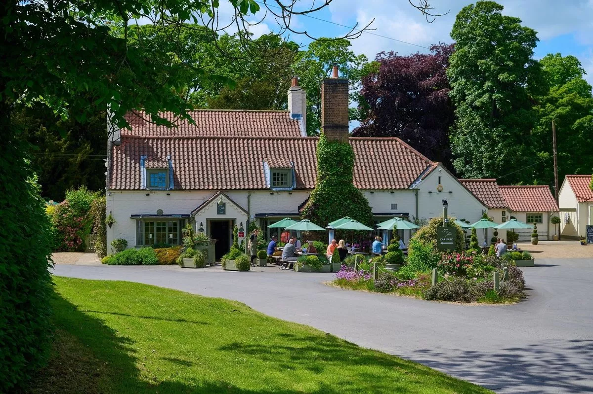 The Pipe and Glass at South Dalton, East Yorkshire, ranked 25th in The Good Food Guide's 100 Best Pubs in Britain