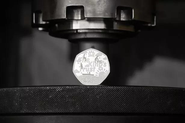 The King’s Trust 50p coin