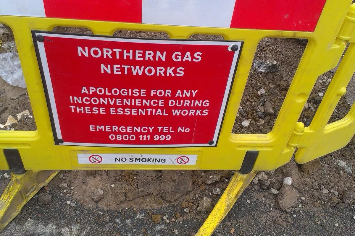 Work is being undertaken to replace ageing gas pipes