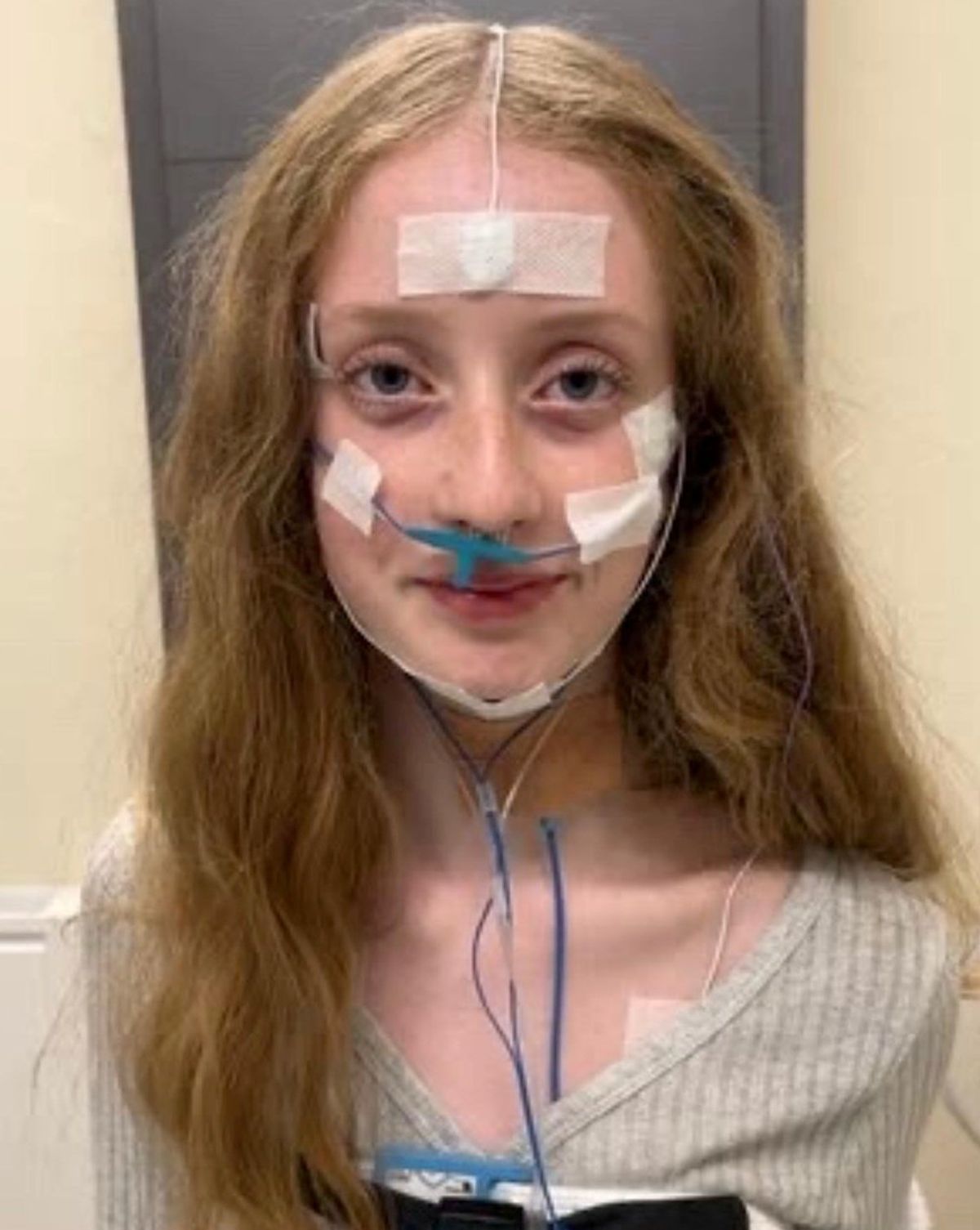 Daisy Fisher in hospital