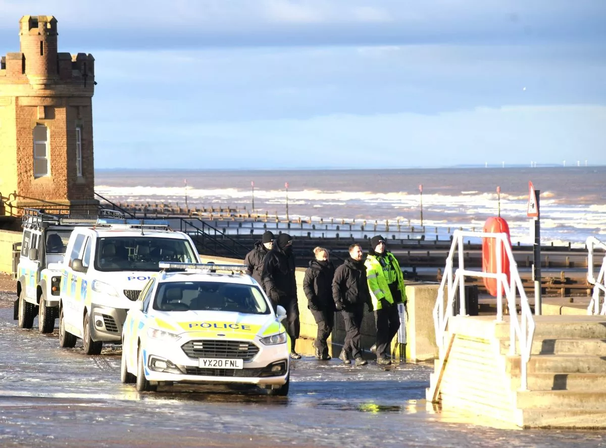 Searches of the beach and shoreline are still taking place.