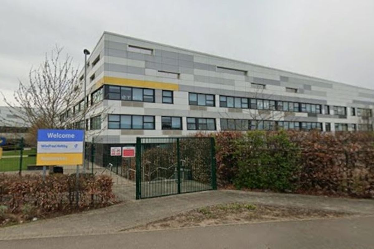 A general exterior view of Winifred Holtby Academy in Bransholme, Hull