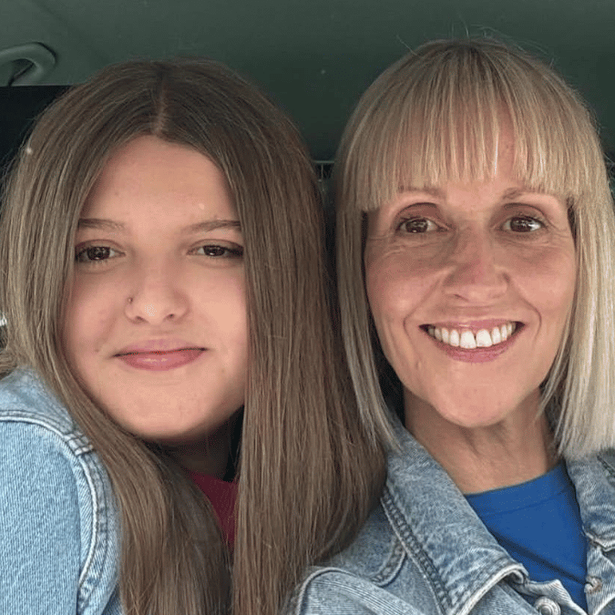 A family photo of Grace and Sarah Keeling