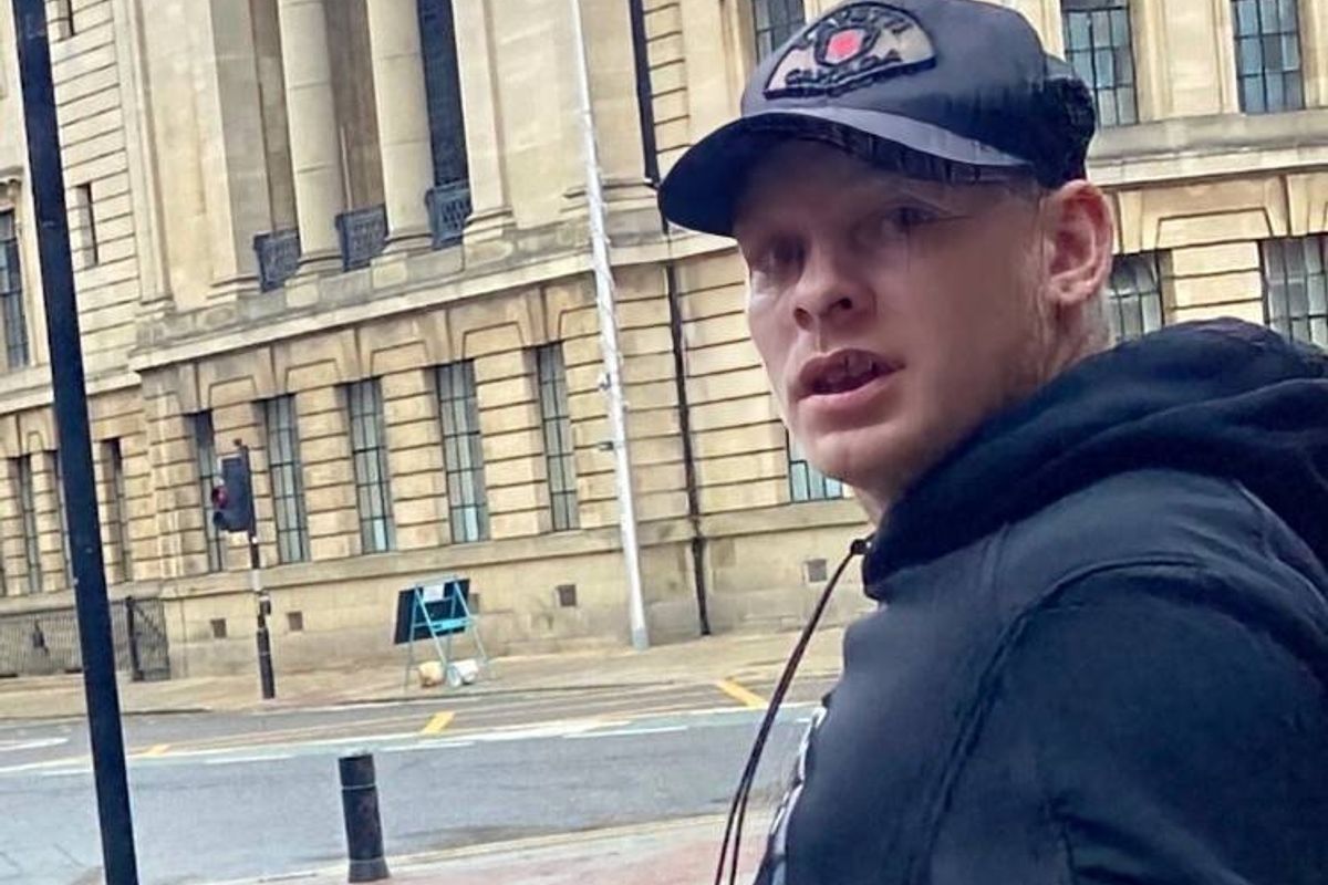 Jamie Thompson pictured outside Hull Crown Court