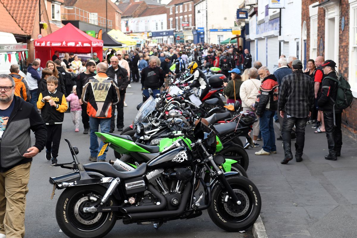 A file photo of Barton Bike Night 2024