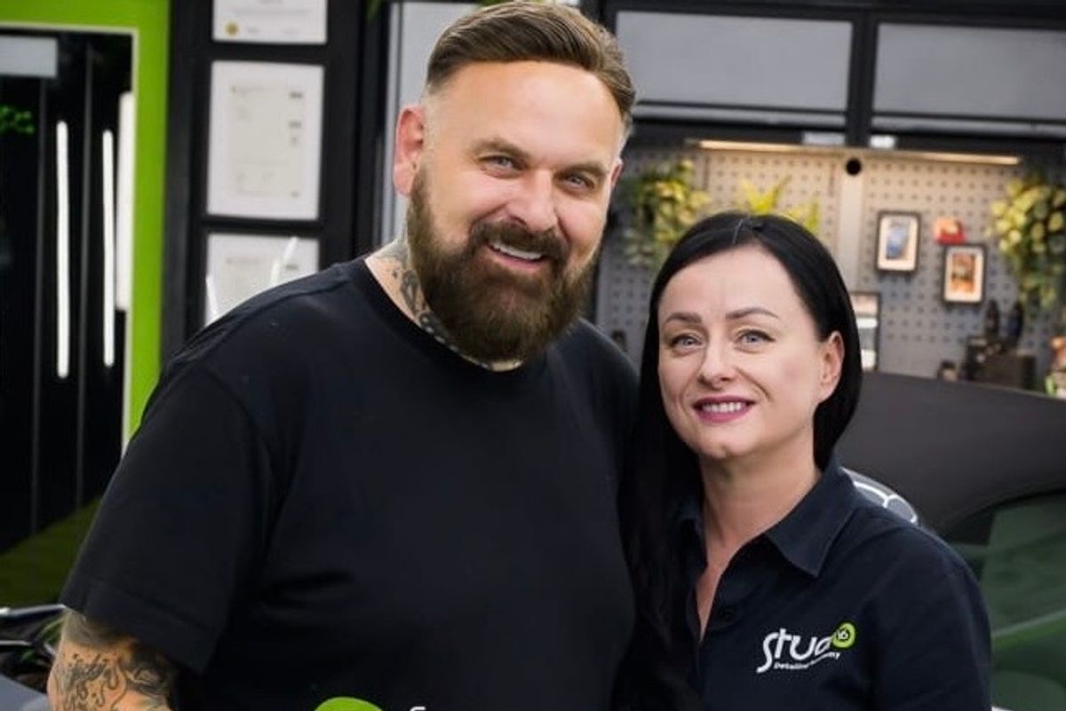 Andy and Isobel Duff at Studio 16