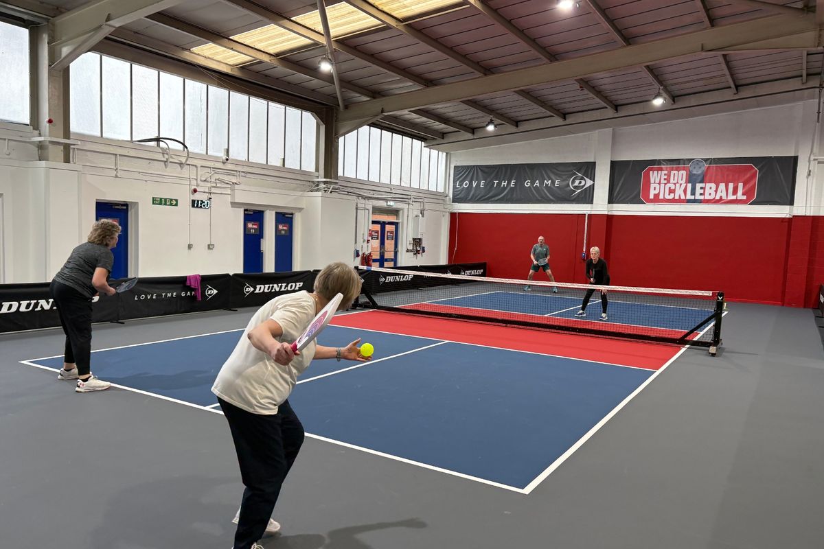 Brand-new indoor pickleball venue