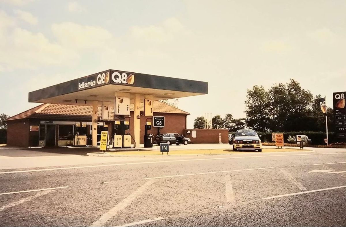 The garage forecourt business is now run by third generation Blake family member, Oliver.