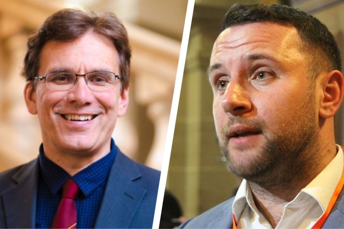 Labour Party Hull City Councillors Daren Hale (left) and Shane McMurray (right)