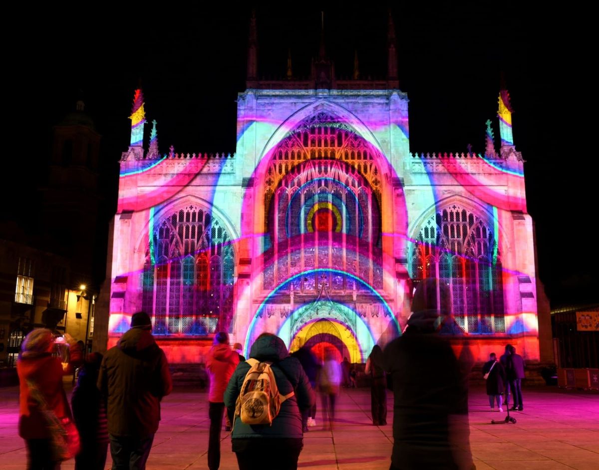 ColliderFest 2025 brought dazzling displays to Hull city centre