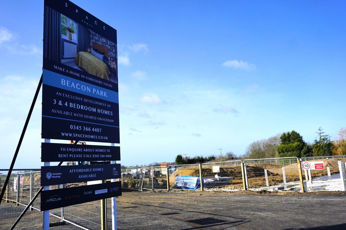 Construction has begun at Beacon Park in Holme on Spalding Moor
