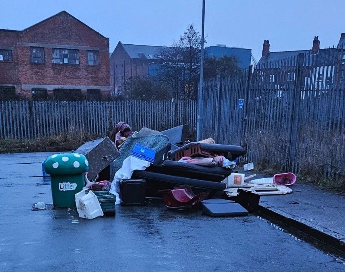 Hull City Council is appealing for information about the illegally deposited waste