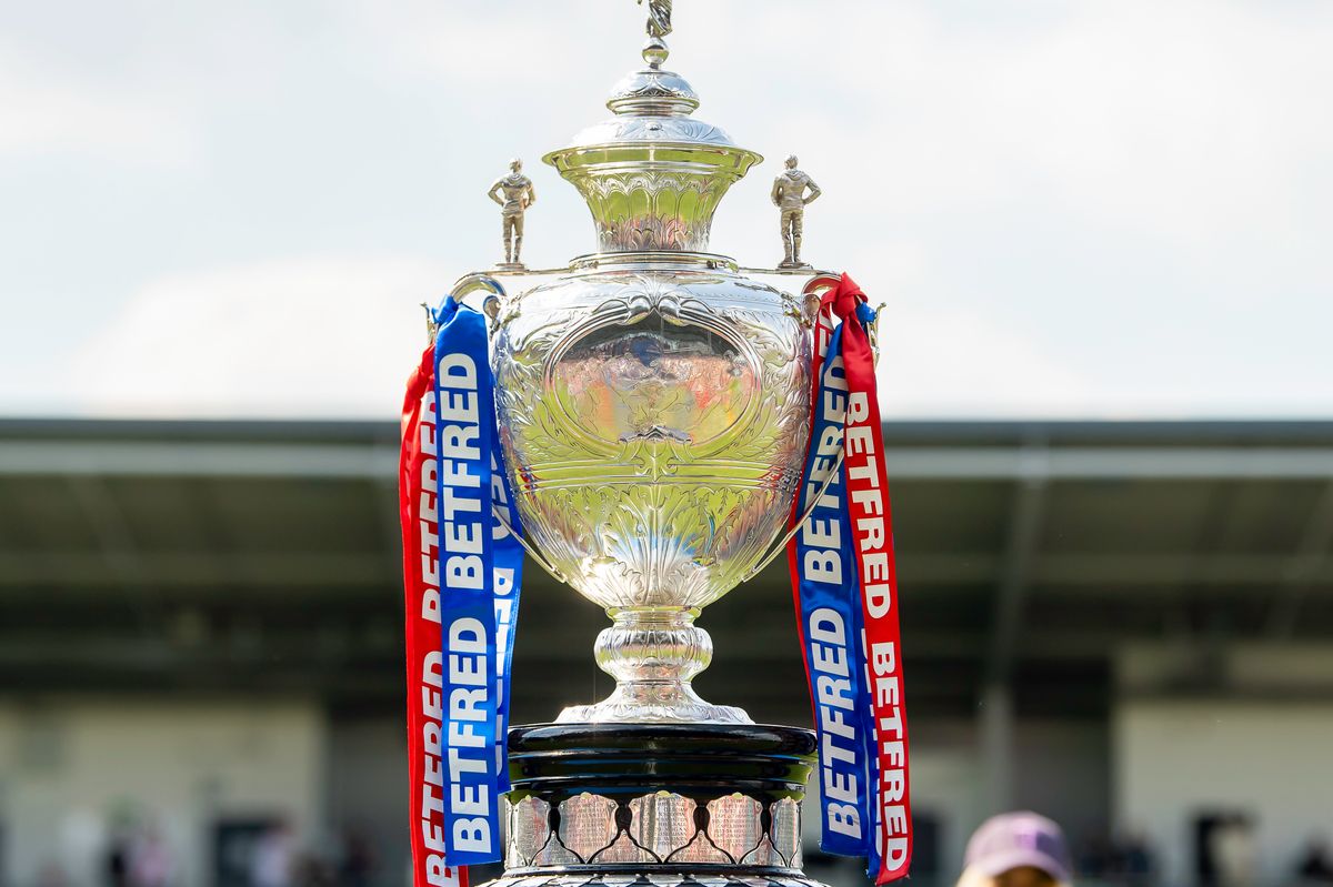 The Challenge Cup trophy.