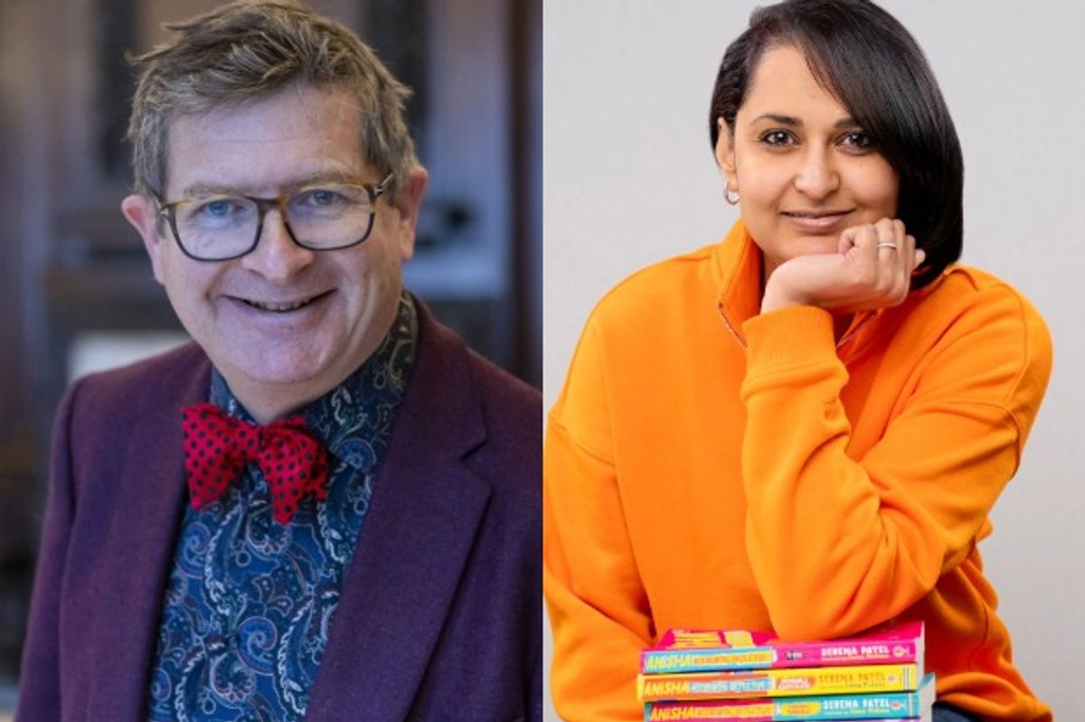 Children's authors Christopher Lloyd and Serena Patel are coming to Hull's East Park Library to inspire city youngsters