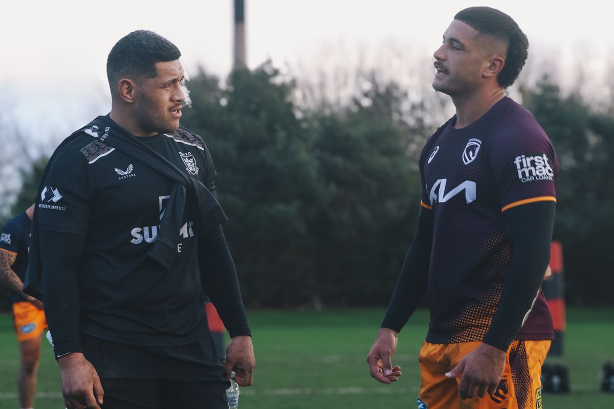 Hull FC trained against Brisbane Broncos this week.