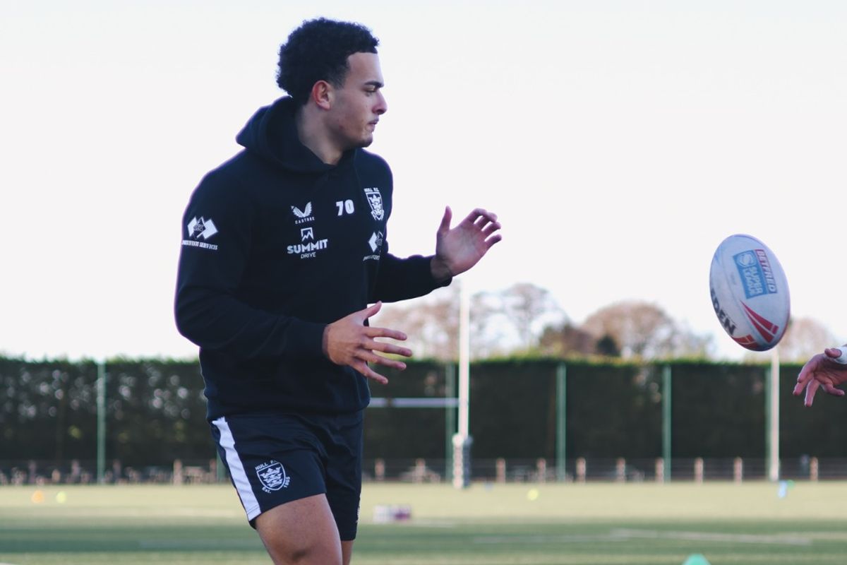 Hull FC academy player Rio Kassim has been training with the first team this year.