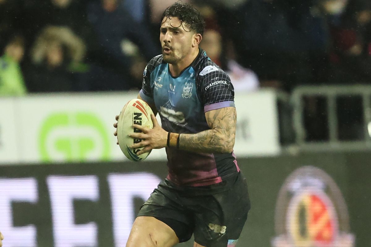 Hull FC centre Arthur Romano. 