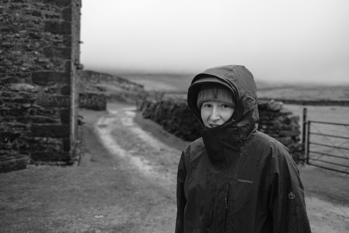Producer Lucy Meer, from Hull, on the set of BAFTA nominated film The Ceremony in Yorkshire