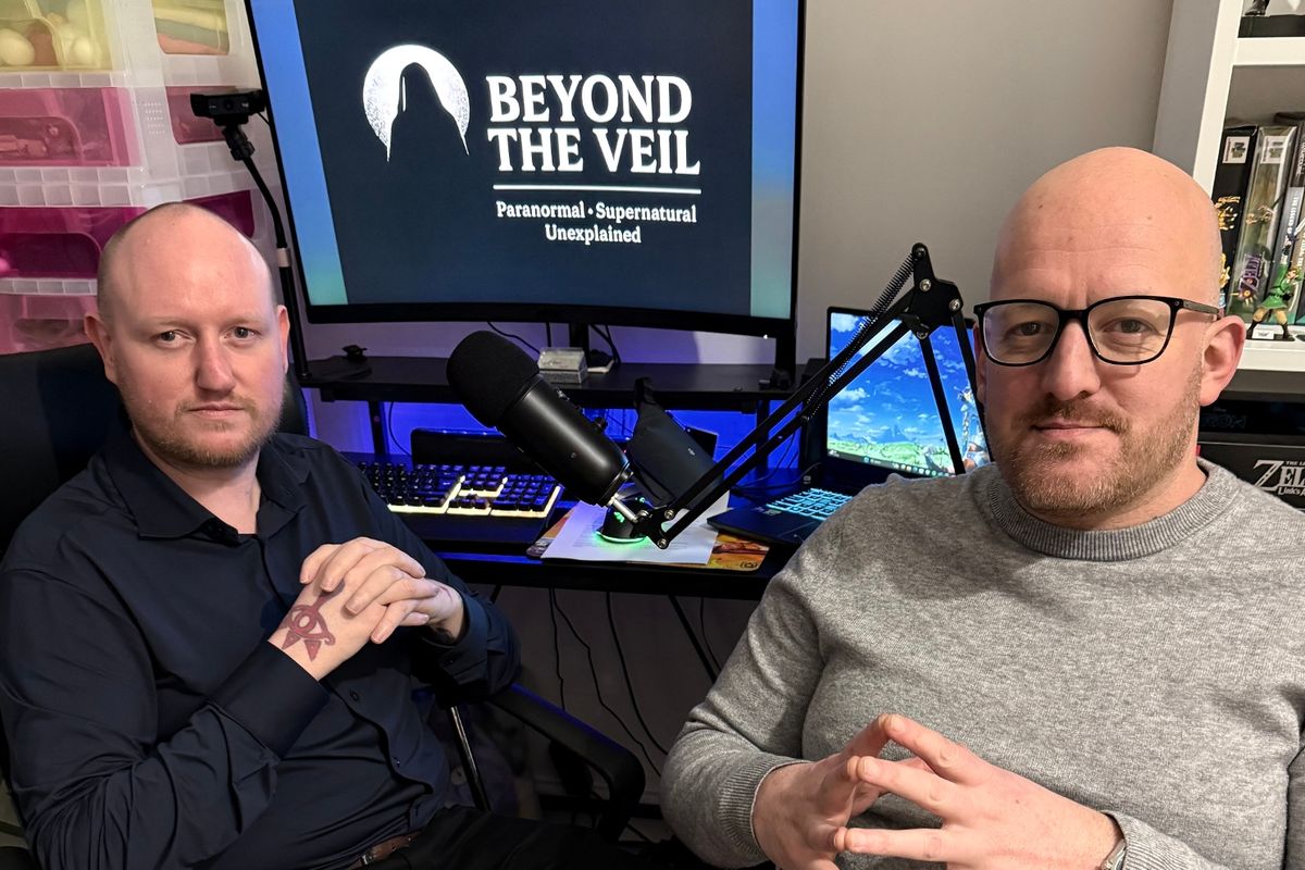 Brett Rogers and Lee Wise from Hull are the hosts of supernatural podcast Beyond The Veil