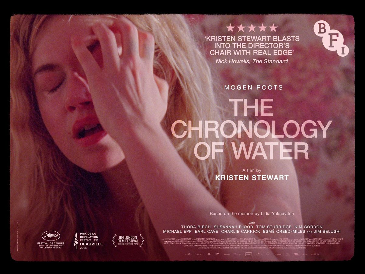 Upcoming showings at Hull's Reel Cinema include The Chronology of Water, on March 7, 2026