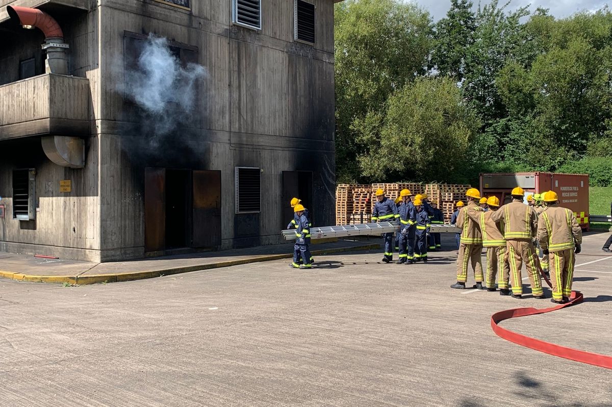 A passing out parade for young people in the fire service's Fire Cadet programme; Humberside Fire and Rescue Service firefighters responded to more than 11,000 incidents in 2025