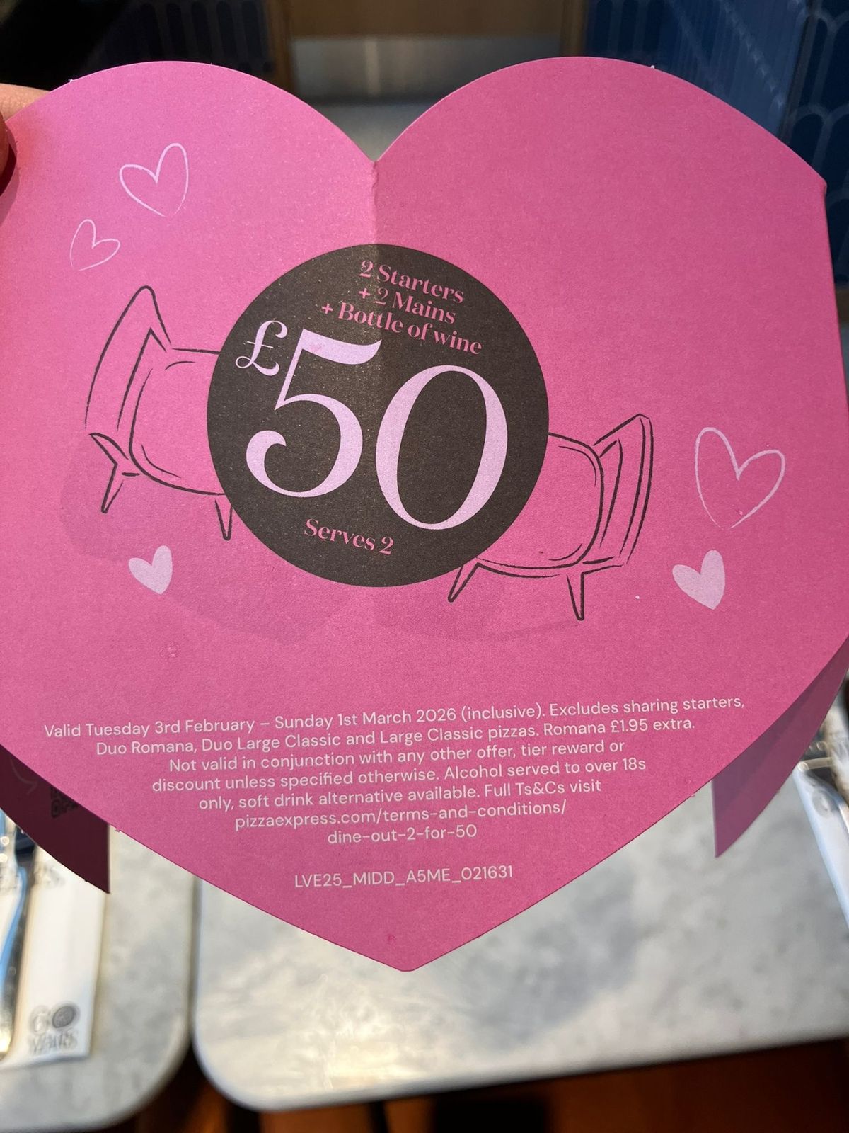 The Valentine's deal was tempting, but I am off the booze