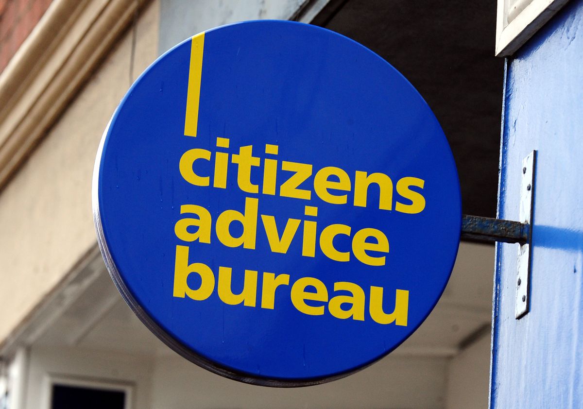 A Citizens Advice Bureau sign is fixed above one of its sites. Redundancies are set to be made at the Hull and East Riding Citizens Advice Bureau