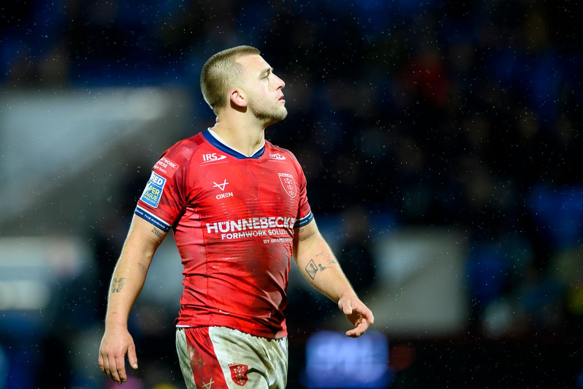 Mikey Lewis has been charged for his trip against York Knights.