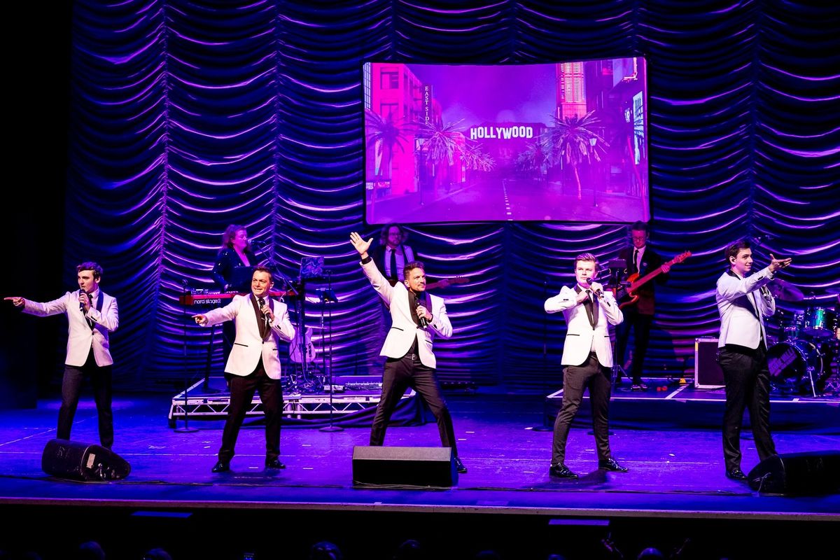 Peter Andre is starring in The Very Best of Frankie Valli and the Four Seasons, a hit in Hull and touring to Grimsby in March