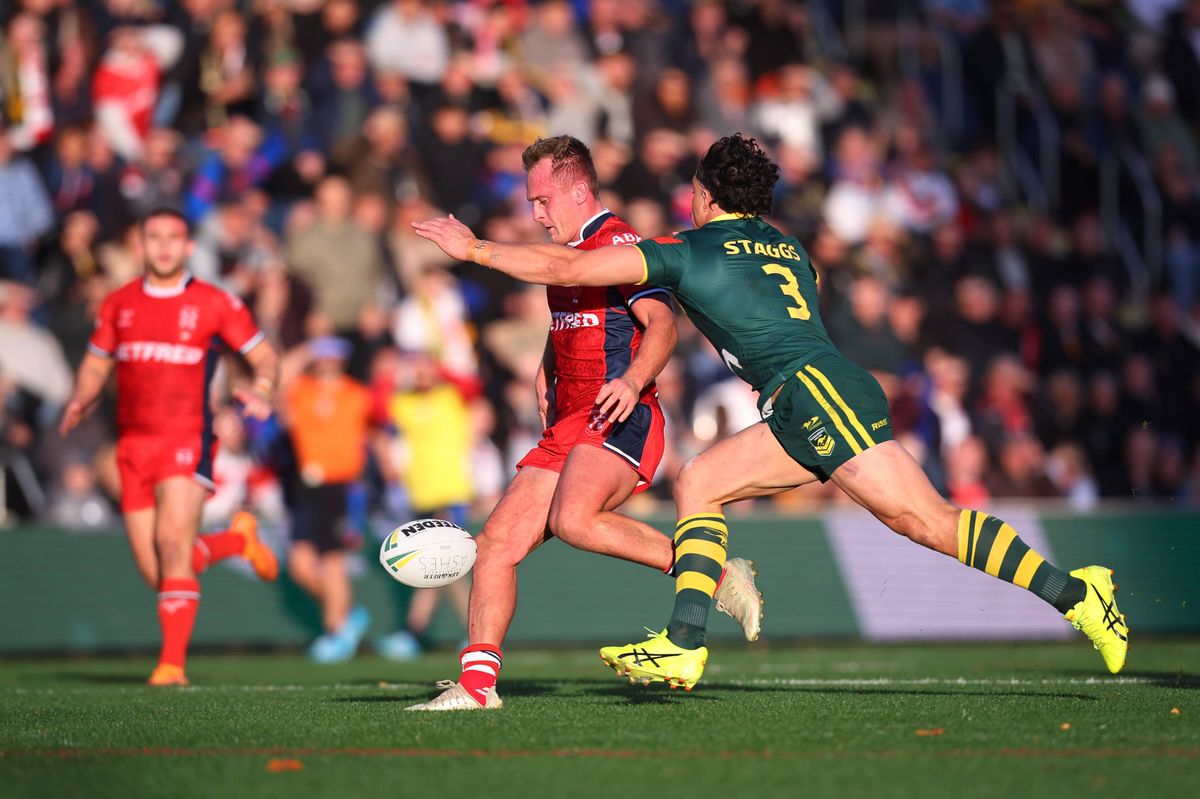 Jez Litten set up a try for George Williams during last year's Ashes series, beating Reece Walsh in the process.