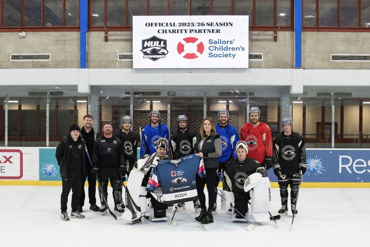Sailors’ Children’s Society partners with Hull Seahawks