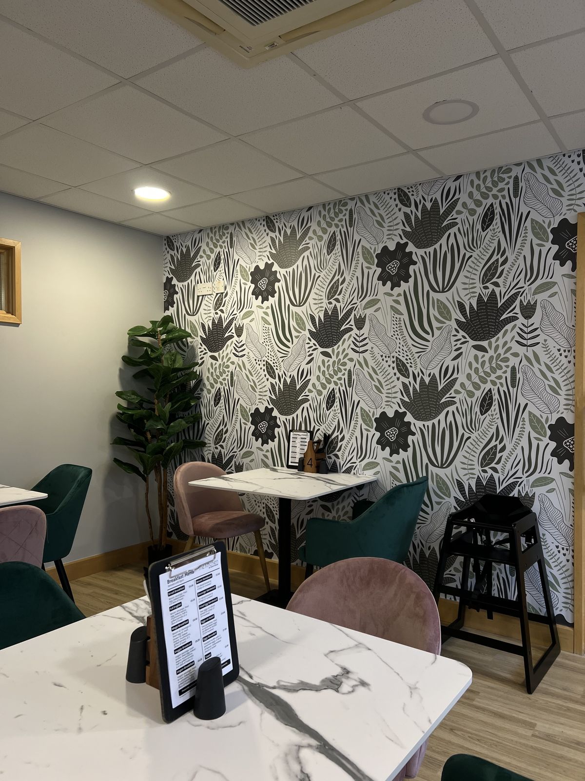 The new interior has a more modern look
