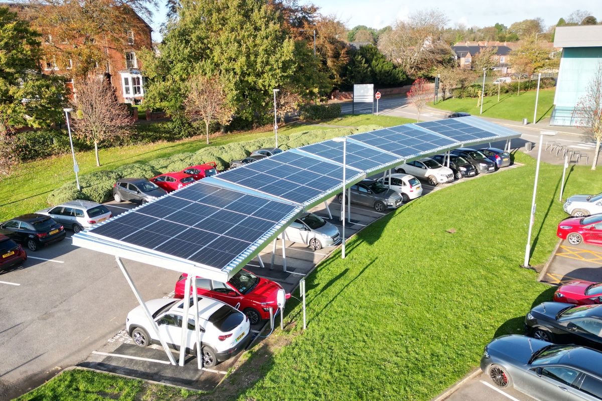 Solar carports will be installed at a number of East Riding leisure centres