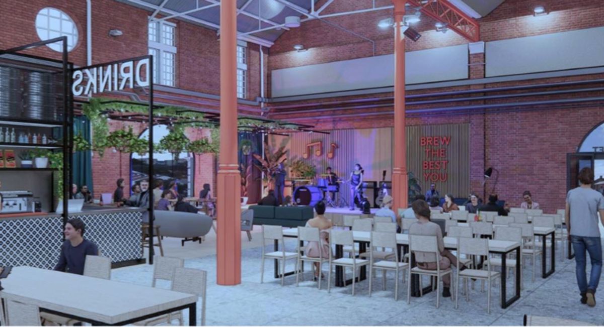 How the Market Hall will look when it reopens