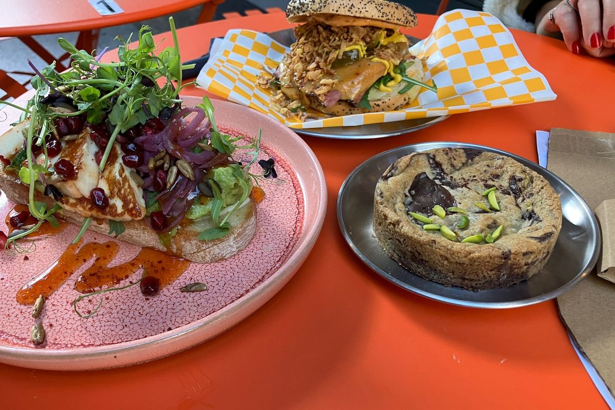 A colourful brunch from Milchig in Paragon Aracade