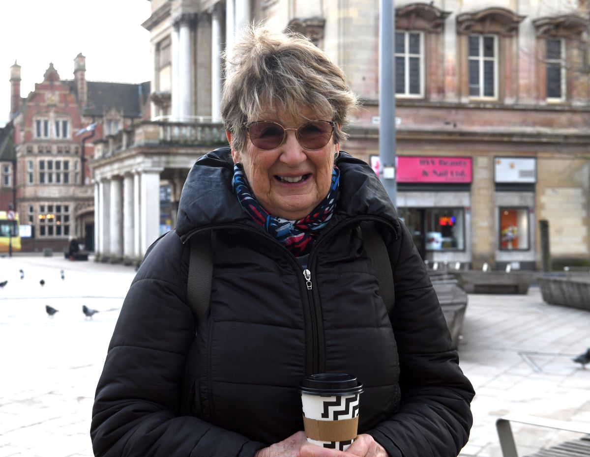 Sheila in Queen Victoria Square