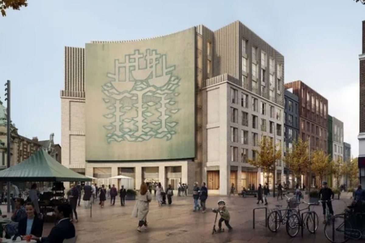 An impression showing how the Albion Square development in Hull could look.