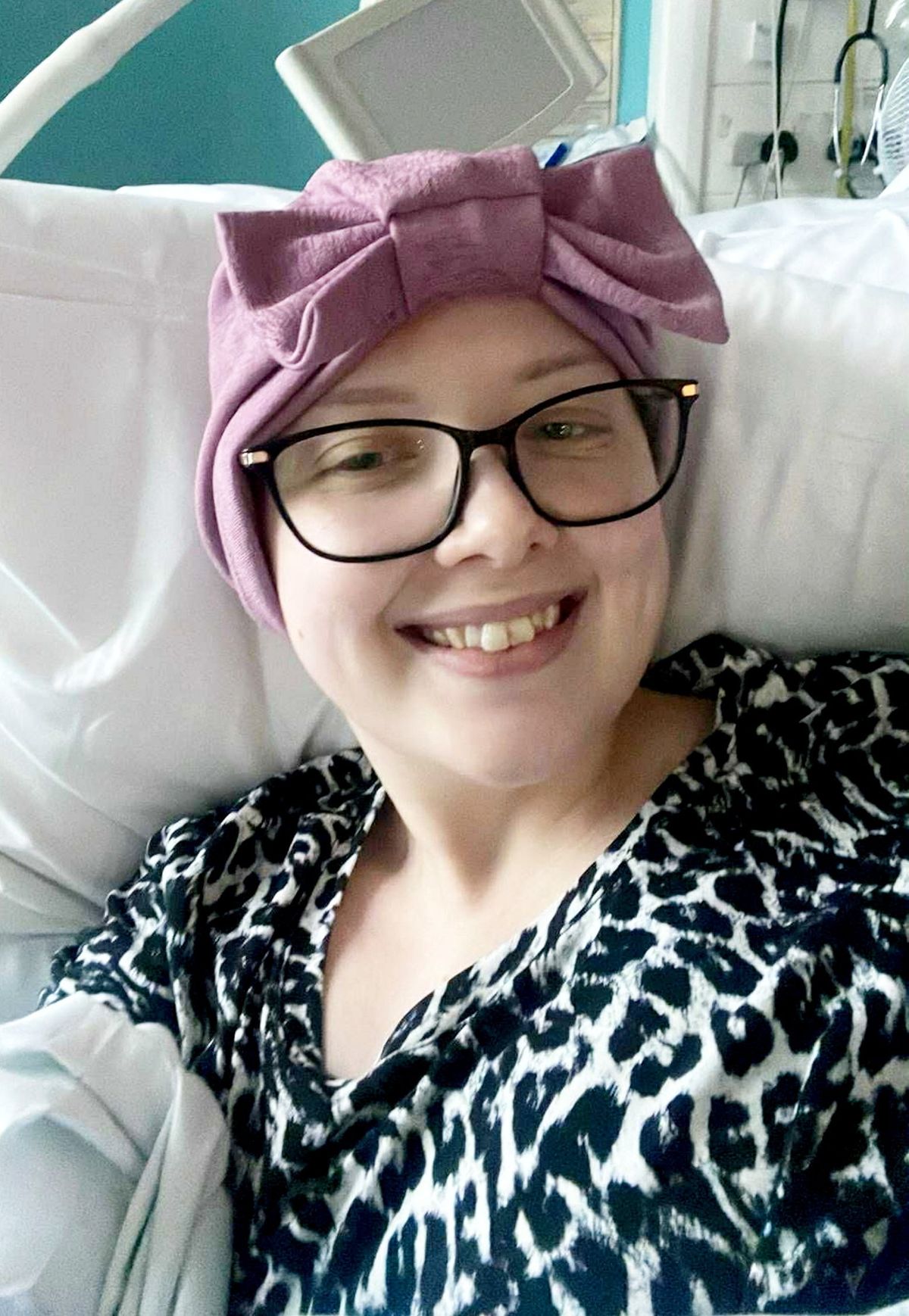Izzy Darnes in hospital