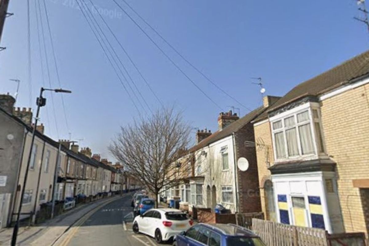 A general view of Grafton Street, Hull, in March 2022