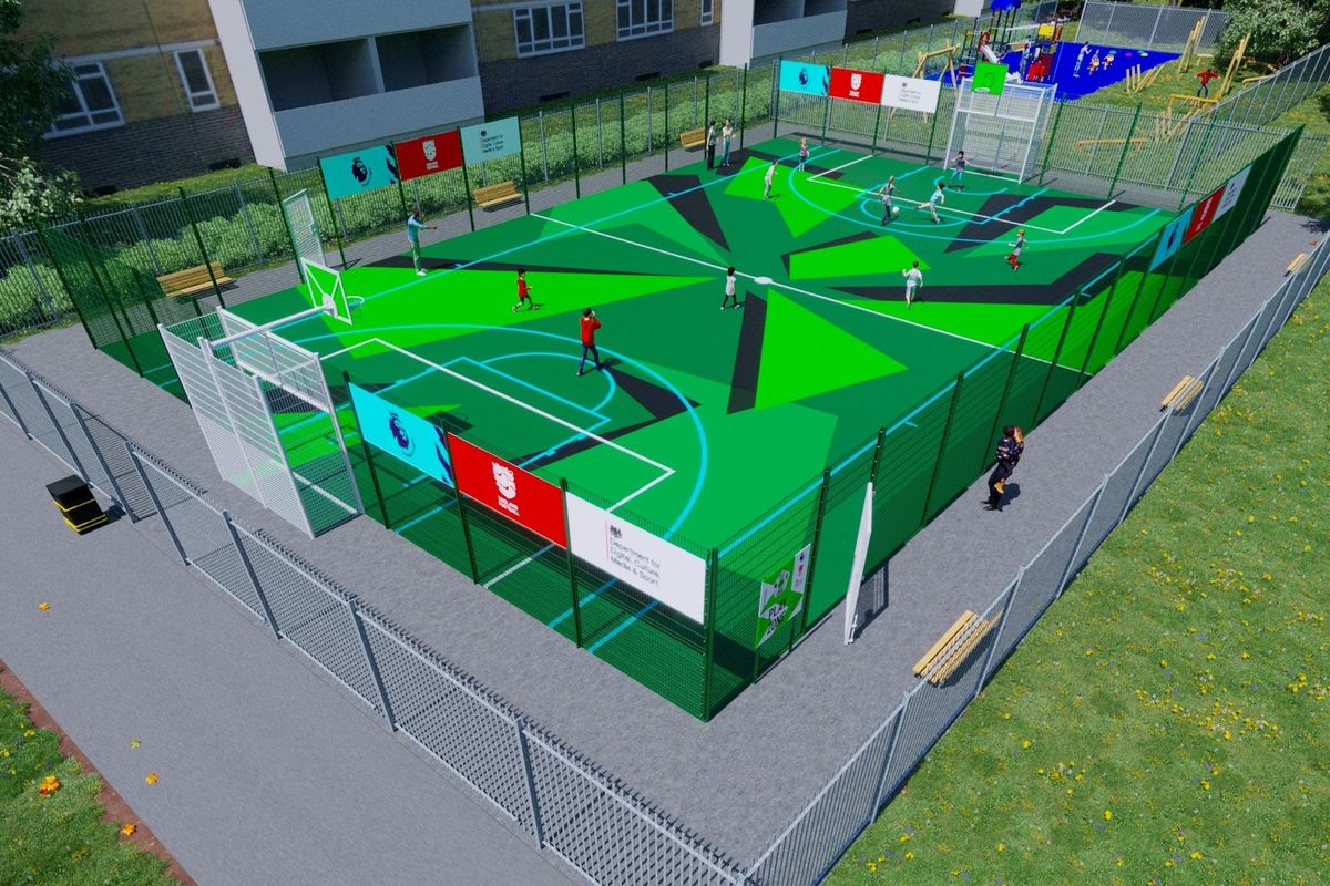 Artist impression of how the PlayZone in Bude Park, Hull, will look