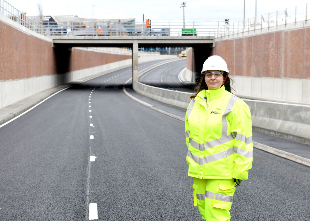 Fran Oliver, Senior Project Manager at the A63 Castle Street