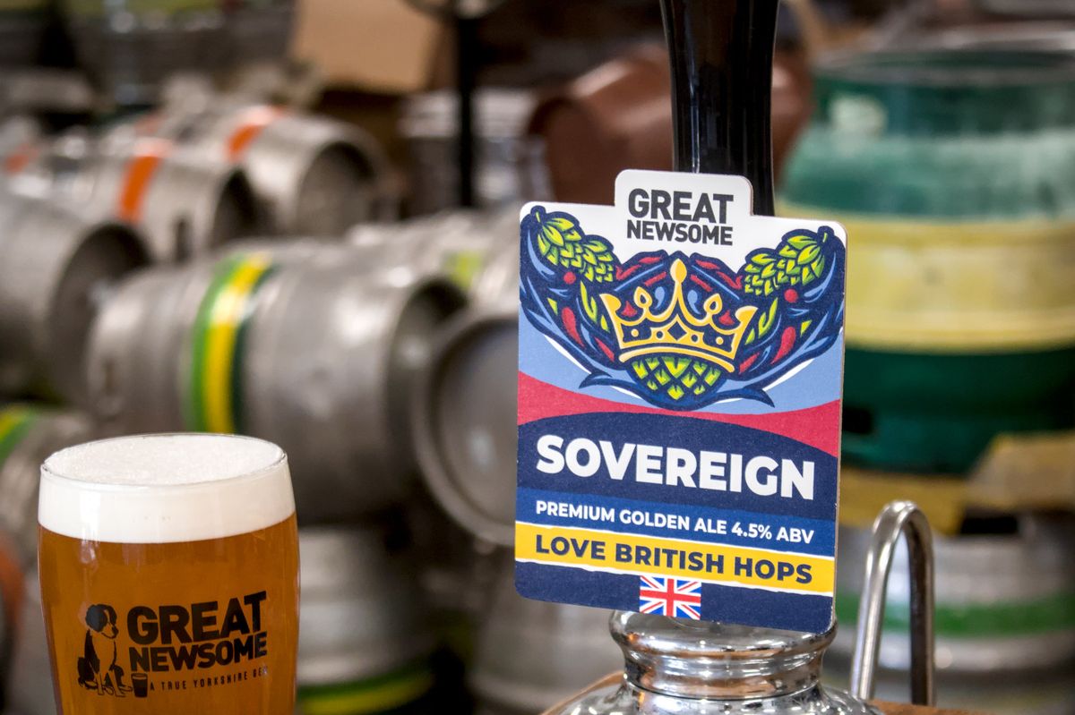 Great Newsome Brewery has pledged support for British hop growers