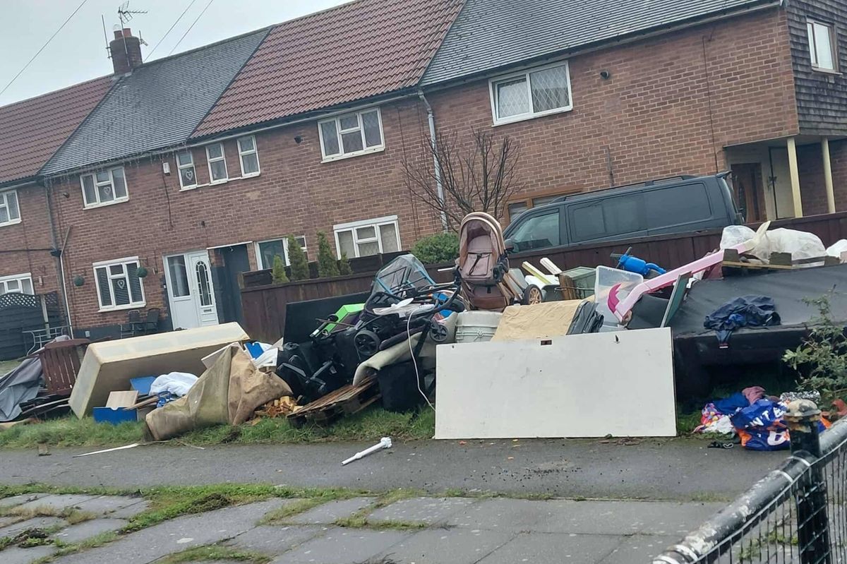 A recent Bring Out Your Rubbish Day in the St. Andrew’s and Docklands ward