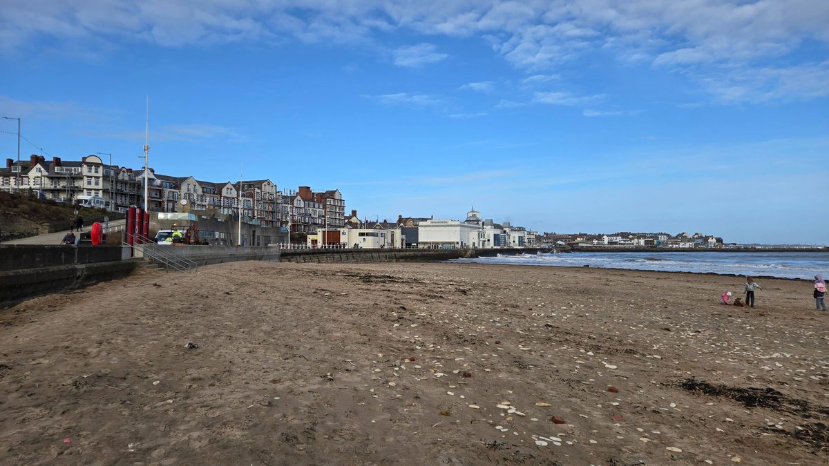 Bridlington beach