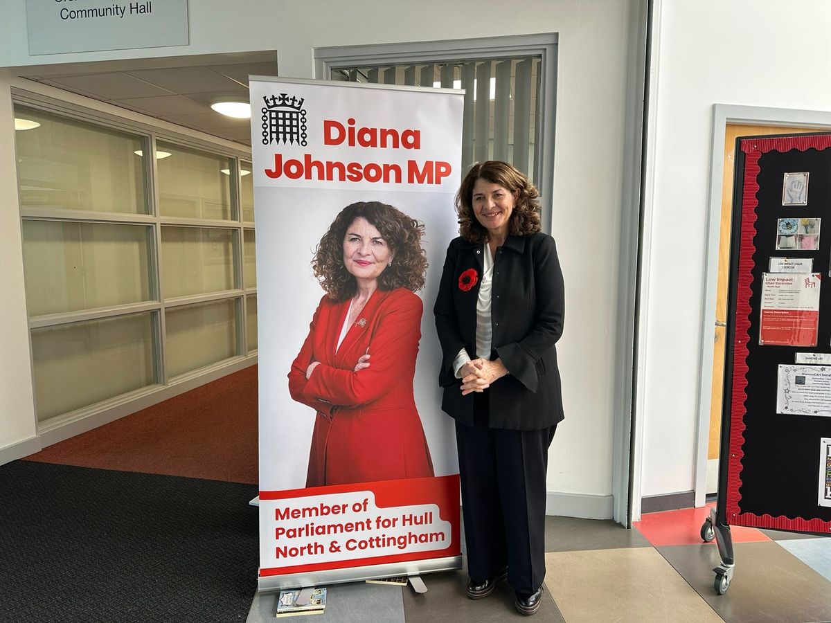 Dame Diana Johnson, MP for Hull North and Cottingham